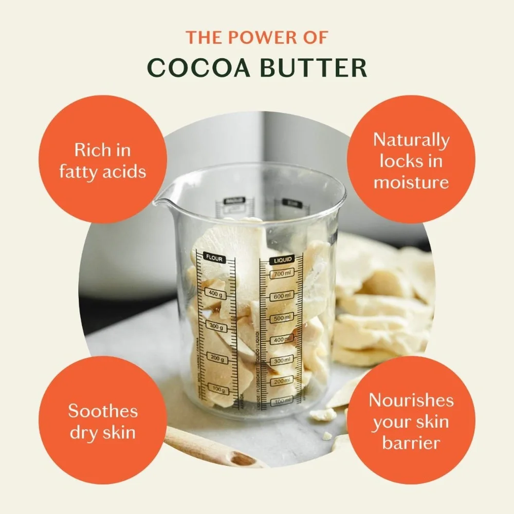 Kate McLeod The Body Stone - Deep Moisturizing Cocoa Butter Lotion Bar for Dry - Picture 4 of 12